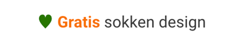 GRATIS SOKKEN DESIGN